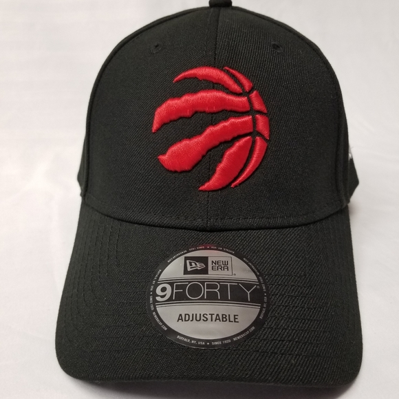 BLACK/RED TORONTO RAPTORS ADJUSTABLE CAP - Picture 2 of 6